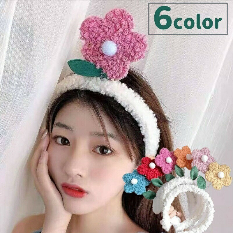 乐天商城 - カチューシャ レディース 女性 ヘアアクセサリー 髪飾り 花 フラワー かわいい パーティ イベント