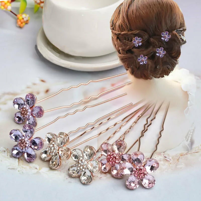 コーム ヘアコーム 4本セット かんざし レディース 女性 ヘアアクセサリー 髪留め ...
