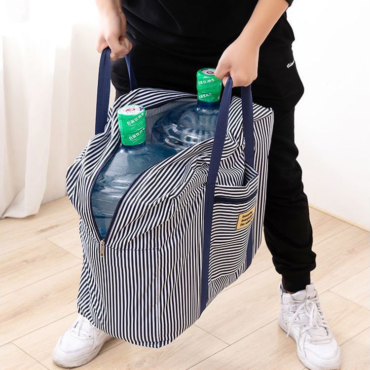 収納バッグ 収納袋 大容量 押し入れ収納 持ち手付き 衣類 寝具 洋服 敷き布団 掛け布団 毛布 撥水 おしゃれ かわいい 旅行 トラベルバッグ backyard-10399702 BACKYARD FAMILY ママタウン サンプル画像2