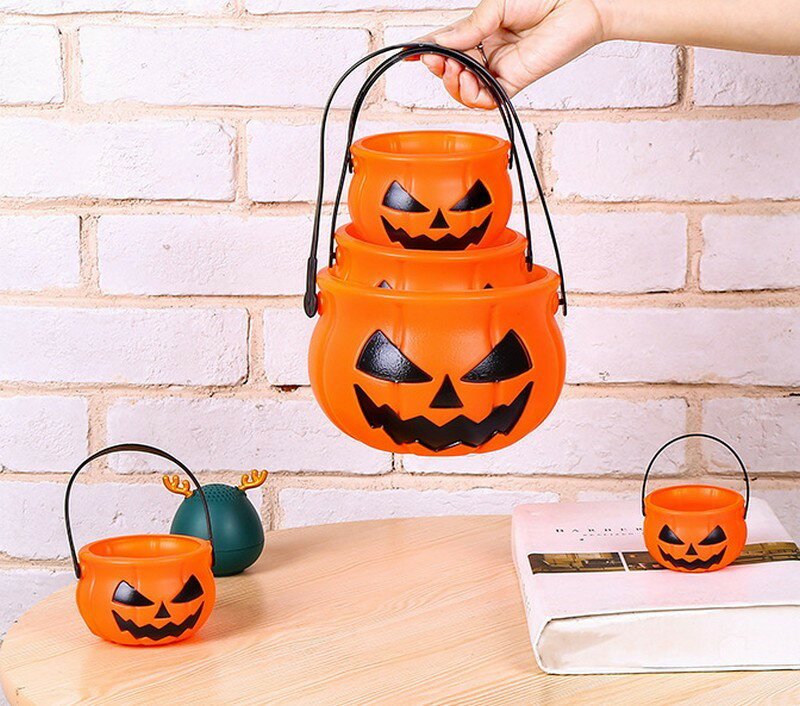 ハロウィンバケツ 5個セット パンプキンばけつ...の紹介画像3