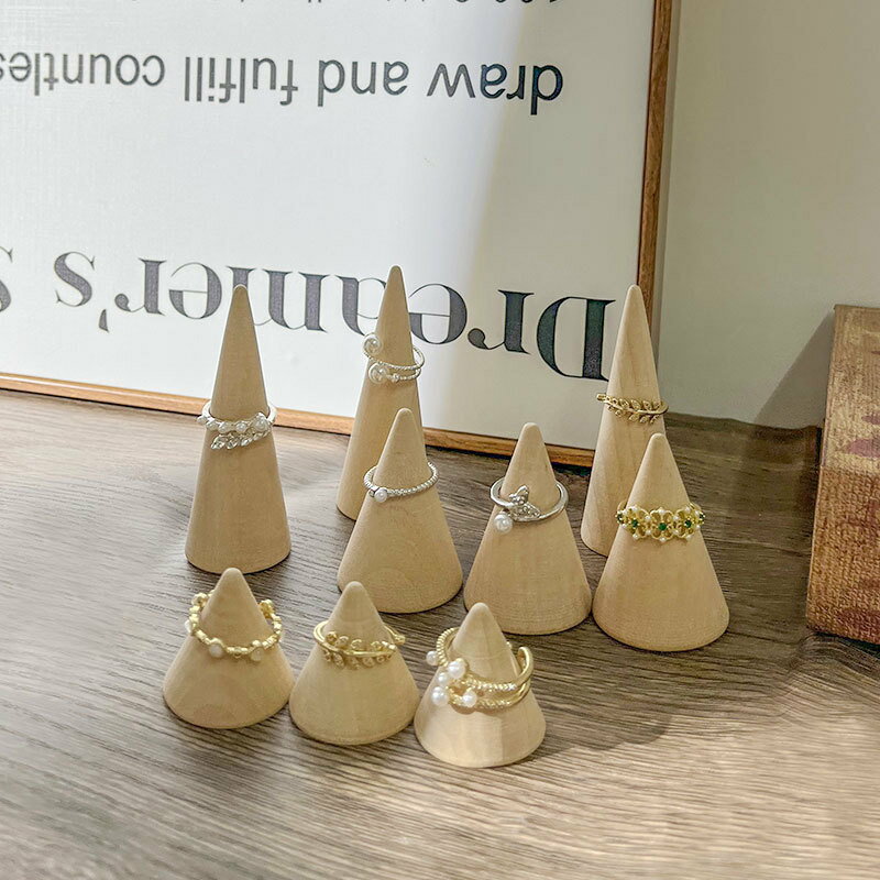 アクセサリースタンド リングスタンド 指輪 リング ディスプレイスタンド ナチュラ...