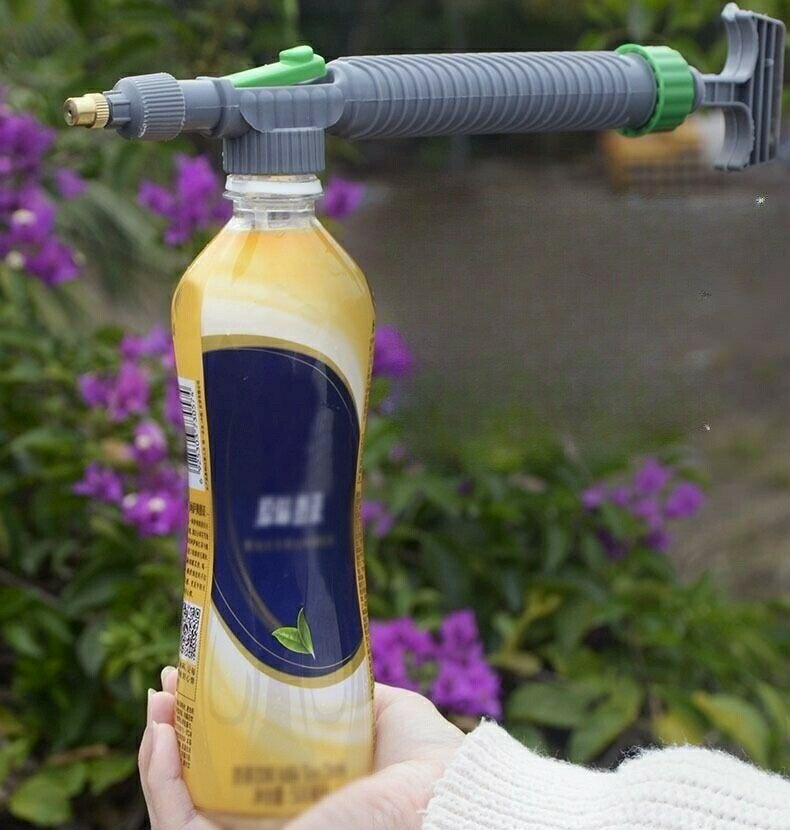 霧吹きノズル 噴射器 ミスト ペットボトル用 散水スプレー ガーデニング 園芸 スプ...
