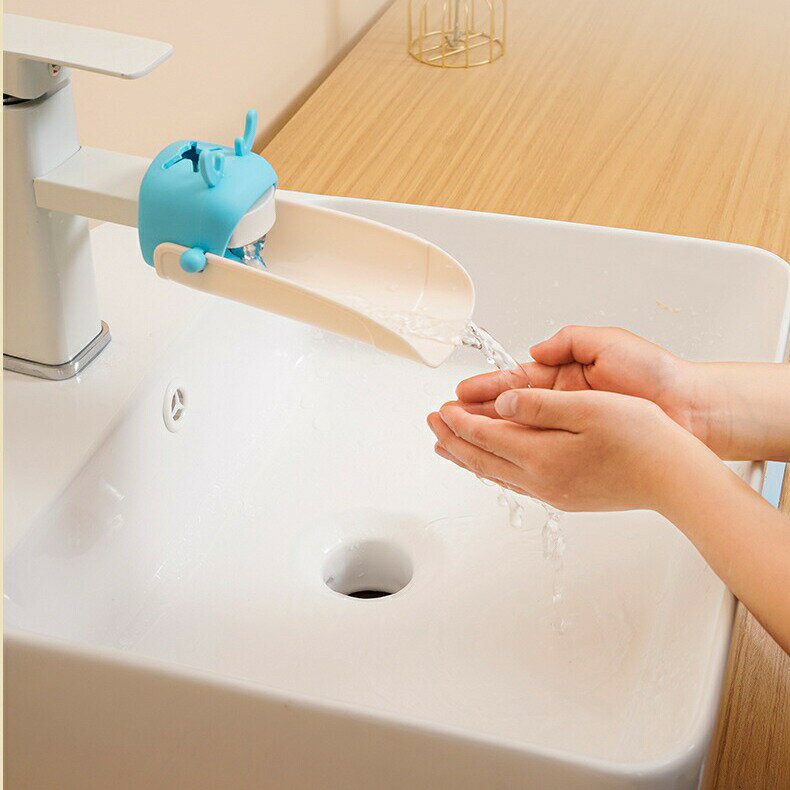 ウォーターガイド キッズ ベビー 子供 手洗い うがい アシスト サポート 補助 蛇口...