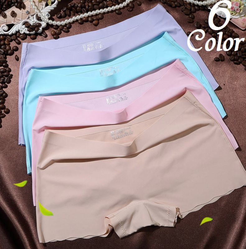 Box Shorts, Boy Leg - ボクサーパンツ ボックスショーツ 単品 パンティー レディース ボーイレングス ボーイレッグ 冷感 クール インナー 女性下着 シンプル 無地 単色 ソリッドカラー 女性用 婦人用 M L XL XXL 2XL XXXL 3XL