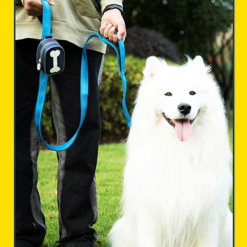 BACKYARD FAMILY ママタウンのマナーポーチ お散歩バッグ エチケット袋入れ ペット用品 犬 猫 ナスカン マジック テープ 面ファスナー 携帯 持ち運び 小物入れ かわいい おしゃれ ペットグッズ イヌ ネコ｜アングル2