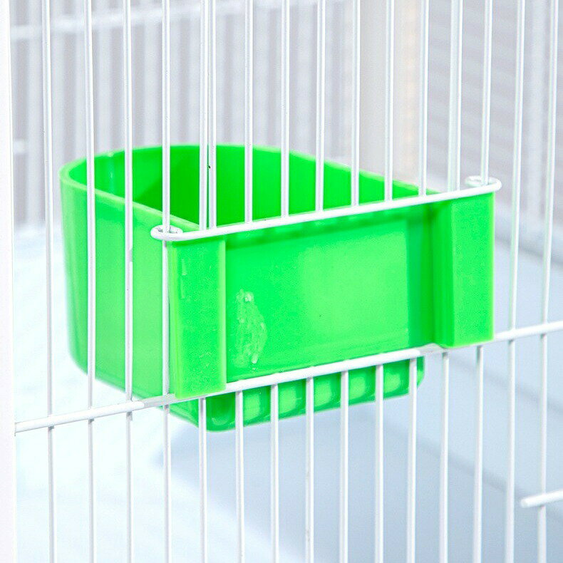 鳥用餌入れ ペット用品 水入れ シンプル ベーシック プラスチック 給餌器 給水器 ...