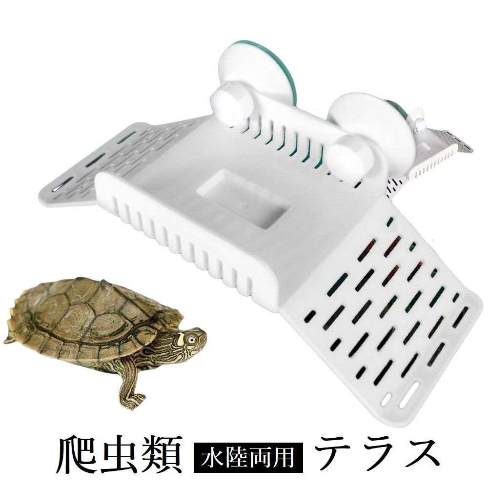 爬虫類用の浮島です。カメやトカゲなどのペット達が休んだり日向ぼっこしたりできる台です。水槽に2つの吸盤で固定ししっかり取り付けできます。 【サイズについて】画像をご参照ください。 【カラーについて】生産ロットにより柄の出方や色の濃淡が異なる場合がございます。お使いのモニターや撮影時の光の加減などにより画像と実際の商品のカラーが異なる場合もございます。予告なしにカラーやデザインなどの変更がある場合もございます。 【素材について】プラスチック