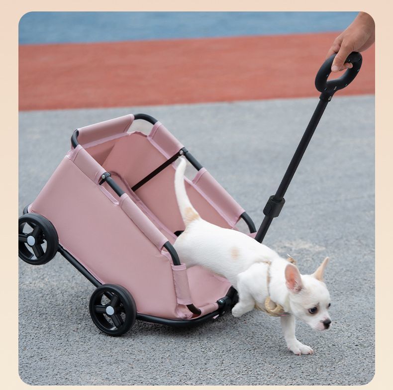 ペットカート ペットキャリー キャリーカート 犬用 猫 折りたたみ 360度回転 コン...