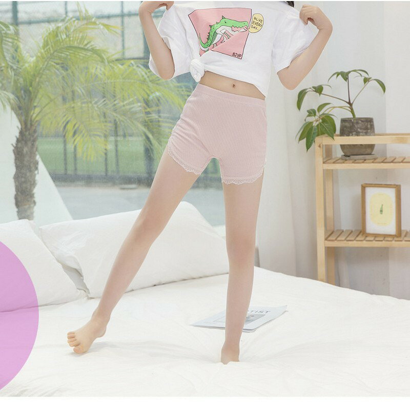 オーバーパンツ インナーパンツ 見せパン 3分丈 ペチパンツ ショートパンツ キッズ...