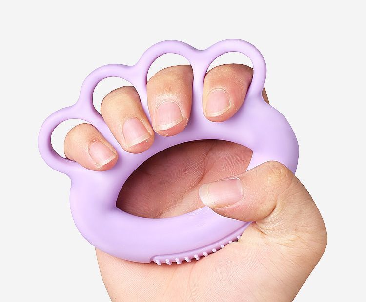 ハンドグリップ リング型 トレーニング器具 握力強化 指の運動 鍛える 筋トレ 筋力強化 握りやすい 訓練 自宅 職場 隙間時間 3