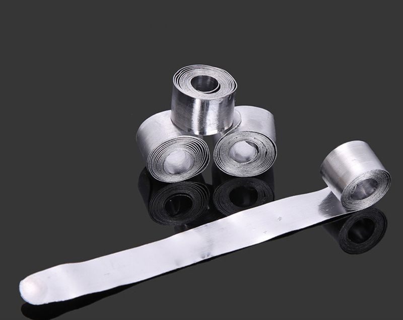 板おもり 5個セット 重り 錘 仕掛け用 鉛皮 鉛錘 ロール ソフト 柔らかい フリーカット 釣り用品 フィッシンググッズ シート リード シンカー ストリップ 川釣り 野釣り 台釣り 競技釣り