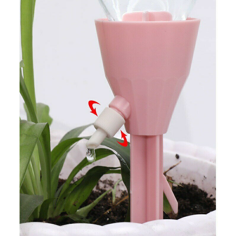 自動給水キャップ 自動水やり器 水やり ペットボトル対応 自動散水 ガーデニング用...