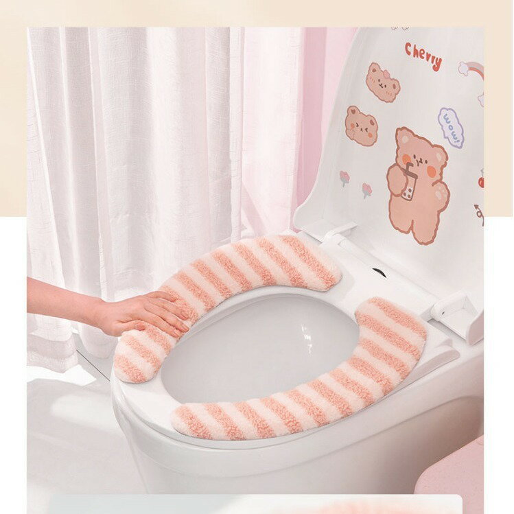 便座シート 便座カバー 貼るタイプ トイレ用品 便座クッション 粘着式 水洗い可能 ...
