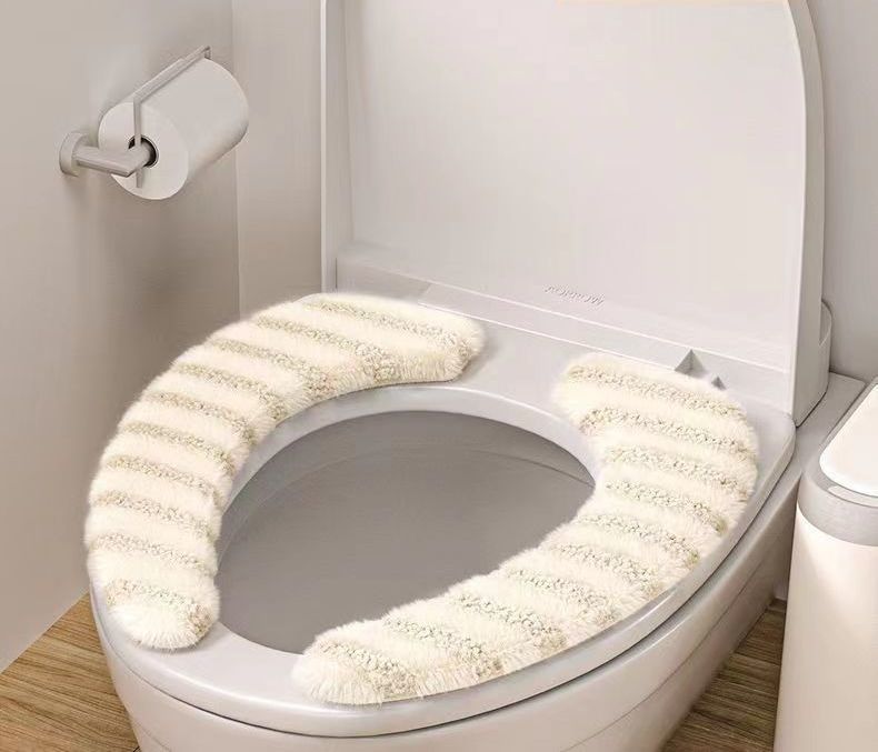 便座シート 便座カバー 貼るタイプ トイレ用品 便座クッション 粘着式 水洗い可能 ...