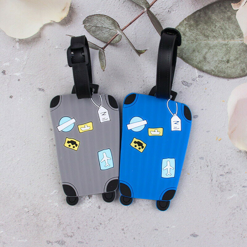 ネームタグ 旅行タグ 荷物タグ トラベルグッズ バッグ用アクセサリー バッグ用 カバン用 スーツケース 旅行用品 名札 ベルト付き スポーツバッグ 目印 キャリーバッグ ポップ お洒落 キッズ 子供 カラフル 便利グッズ 取り付け簡単 カード入れ backyard-10415033 BACKYARD FAMILY ママタウン サンプル画像3