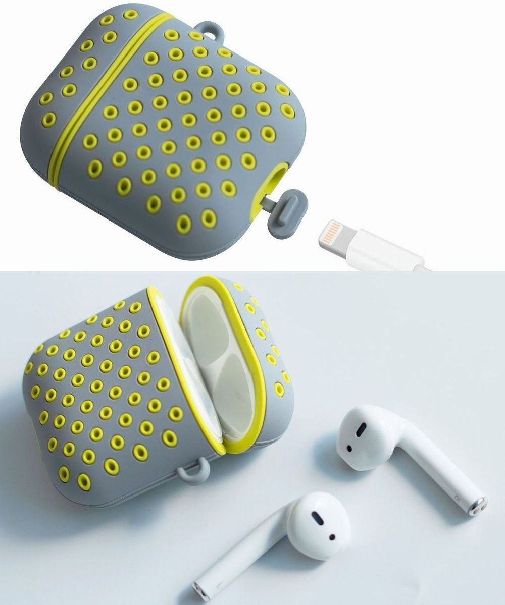 AirPods エアーポッズ ケース カバー シリコン 第1世代 第2世代 保護 耐衝撃 軽量 ...