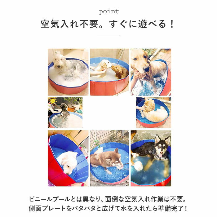 ペットプール 折りたたみ 120x30 ペット プール 折り畳み 通販 ボールプール 家庭用 ペットバス ファミリープール お風呂 水遊び 子ども キッズ 犬用 猫用 持ち運び いぬ イヌ ねこ ネコ レジャー アウトドア キャンプ