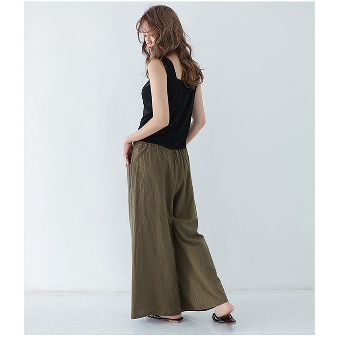 ワイドパンツ レディース きれいめ 通販 パンツ ズボン ロングパンツ ボトムス ワ...