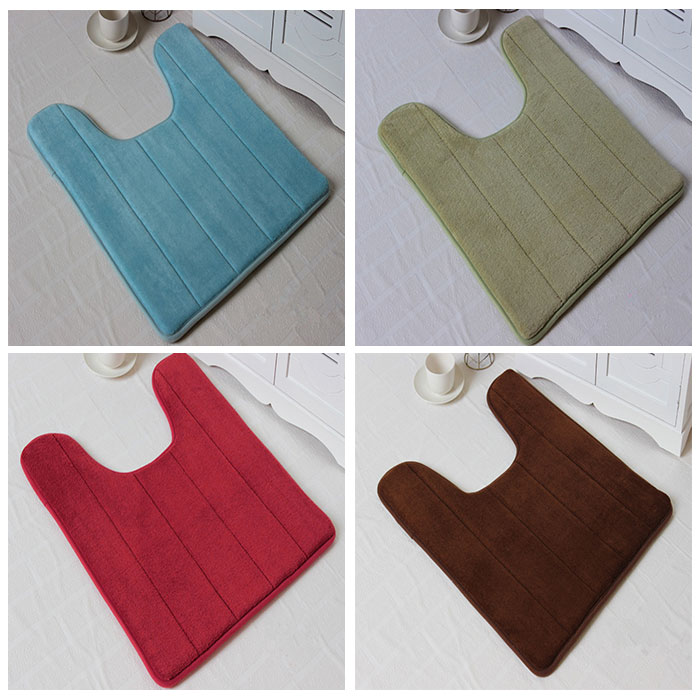 トイレマット 通販 トイレ マット 足元マット 滑り止め 40x60cm シンプル 無地 柔らかい 吸水性 トイレタリー トイレグッズ トイレ用品 新生活 引っ越し 飛び散り 防止 ベーシック フロアマット 雑貨