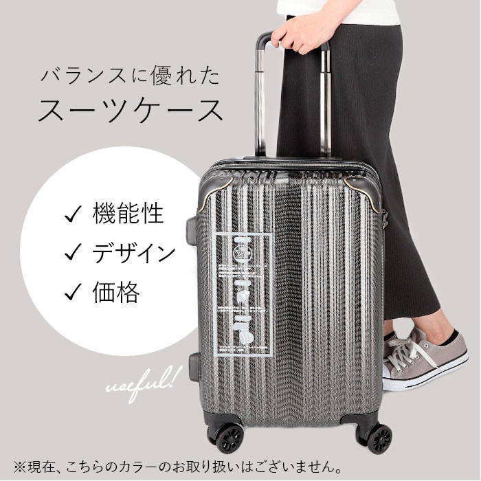 ワイズリー スーツケース 338-2401 通販 キャリーケース キャリーバッグ 旅行カバン コロコロ 旅行かばん メンズ レディース 拡張 37L 41L TSAロック 軽量 軽い 抗菌 防臭 ダブルキャスター 338-02401 wisely バッグ backyard-10353924 BACKYARD FAMILY ママタウン サンプル画像3