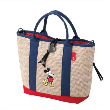 Rootote ルートート トートバッグ 通販 サイドポケット DELI デリ DISNEY ディズニー ミッキー バスケット サブバッグ レディース 小さめ 軽量 かわいい サブバッグ 手提げ