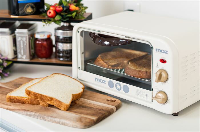 moz モズ オーブントースター EF-LC31 楽天 おしゃれ パン焼き かわいい トースター 2枚 北欧 雑貨 ブランド エルク 北欧雑貨 インテリア雑貨 キッチン雑貨 台所用品 キッチン家電 調理家電 コンパクト シンプル 新生活 backyard-10345523 BACKYARD FAMILY ママタウン サンプル画像2