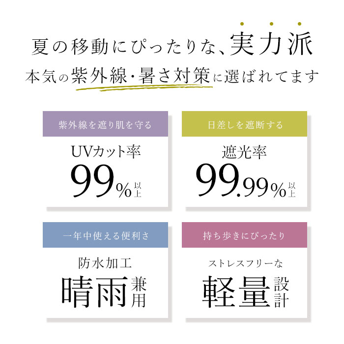 傘 レディース 大人 通販 長傘 47cm 晴雨兼用 かさ カサ 雨傘 日傘 一級遮光 UVカ...
