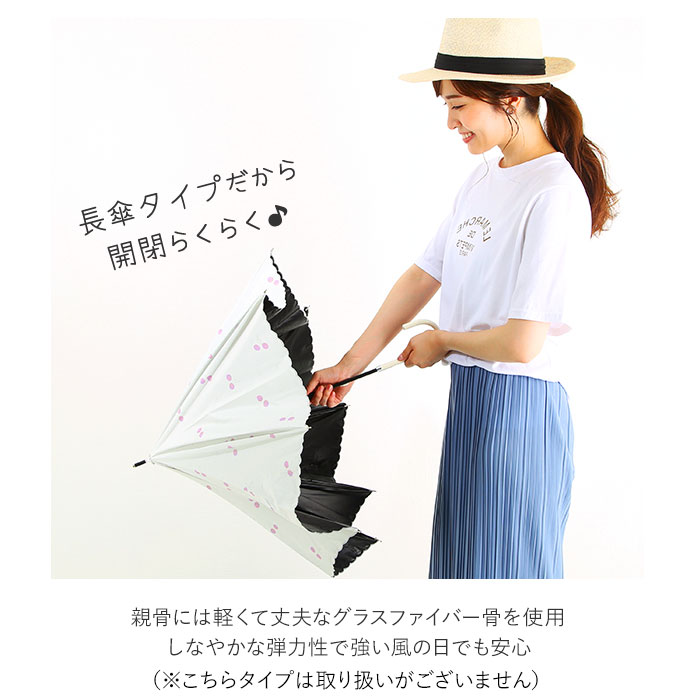 ���� �����׸� Ĺ�� ��Ǯ ���� 100% �׸� ��ǥ����� 50cm ������� ���� �ڤ� UV���å� �糰���к� �׸�Ψ �糰������Ψ �������� UPF 50+ �֥�å������ƥ��� Ǯ����к� �̶� �̳� �� Parasol