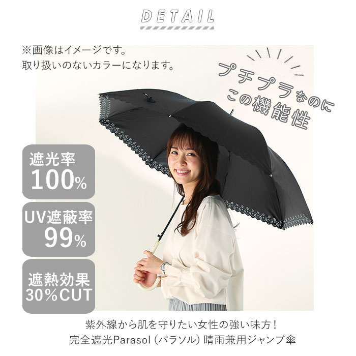 日傘 完全遮光 長傘 遮熱 軽量 軽い 遮光率 100% 遮光 通販 レディース 大きめ 58c...