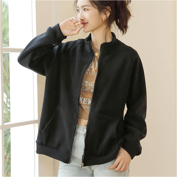 フリース ジャケット レディース 通販 フリースジャケット ブルゾン ジャンパー ルームウェア 長袖 秋冬 冬服 秋服 おしゃれ かわいい シンプル オシャレ ジップアップ 軽量 軽い 厚手 防寒 通勤 旅行 アウター 上着 レディースファッション backyard-10354877 BACKYARD FAMILY ママタウン サンプル画像3