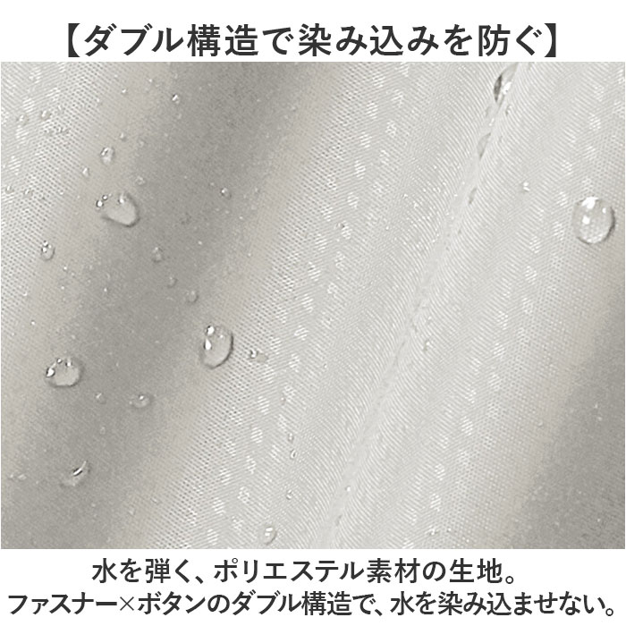 レインコート フード付き 通販 雨具 カッパ レインウェア 雨合羽 雨がっぱ ロングレインコート フード ポケット付き レディース メンズ ロング丈 ロング 男女兼用 ユニセックス おしゃれ オシャレ 自転車 梅雨 アウトドア スクーター backyard-10363280 BACKYARD FAMILY ママタウン サンプル画像3