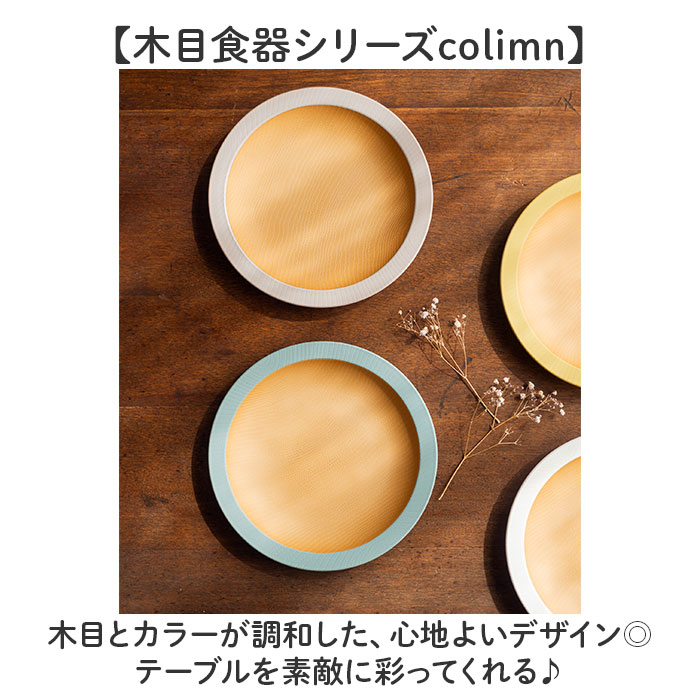 食器 おしゃれ お皿 通販 日本製 正和 木目リムプレートL プレート 皿 丸皿 大皿 カレー皿 パスタ皿 テーブルウェア 食洗機対応 電子レンジ対応 クリーンコート シンプル 木目調 かわいい オシャレ 可愛い ナチュラル 洋食器 キッチン用品 backyard-10366868 BACKYARD FAMILY ママタウン サンプル画像3