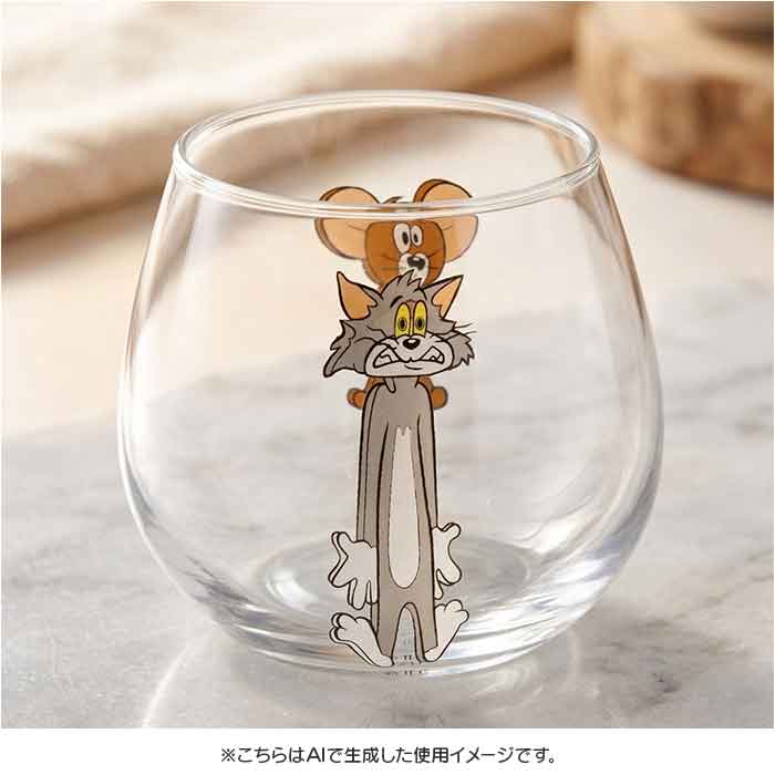 丸い グラス 通販 日本製 まんまるグラス 丸グラス 透明 クリア ガラス製 コップ タンブラー かわいい キャラクター おしゃれ 可愛い ゆらゆらグラス 290ml 子供 大人 キッズ こども キャラクターコップ 洋食器 食器 茶器 キッチン用品 backyard-10398821 BACKYARD FAMILY ママタウン サンプル画像2