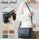 Legato Largo ショルダーバッグ レガートラルゴ お財布ショルダー 通販 お財布ポシェット 大容量 お財布 ショルダー 大きめ お財布ポーチ ショルダーバッグ レディース 斜めがけ 大人 ブランド Legato Largo おしゃれ シンプル カジュアル 上品 きれいめ マシュマロシボPU LG-E1364