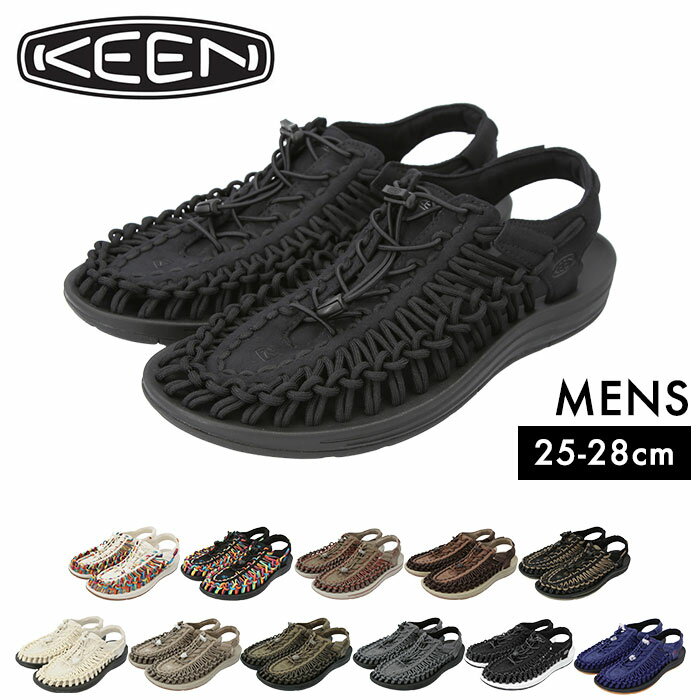 keen ユニーク 通販 メンズ UNEEK キーン サンダル スポーツサンダル スニーカー コンフォートサンダル 靴 くつ シューズ レーザーサイピング加工 防滑性 防臭素材 安定性 耐久性 伸縮性 フィット感 キャンプ アウトドア フェス