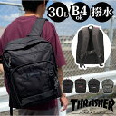 スラッシャー リュック メンズ スラッシャー リュック THR-162 THRASHER 通販 メンズ 大容量 30L A4 B4 通学 通勤 おしゃれ カジュアル 軽量 軽い 撥水 はっ水 シンプル 消臭 抗菌 ポケット 大学生 高校生 中学生 リュックサック バックパック デイパック ユニセックス 男女兼用 レディース メンズバッグ