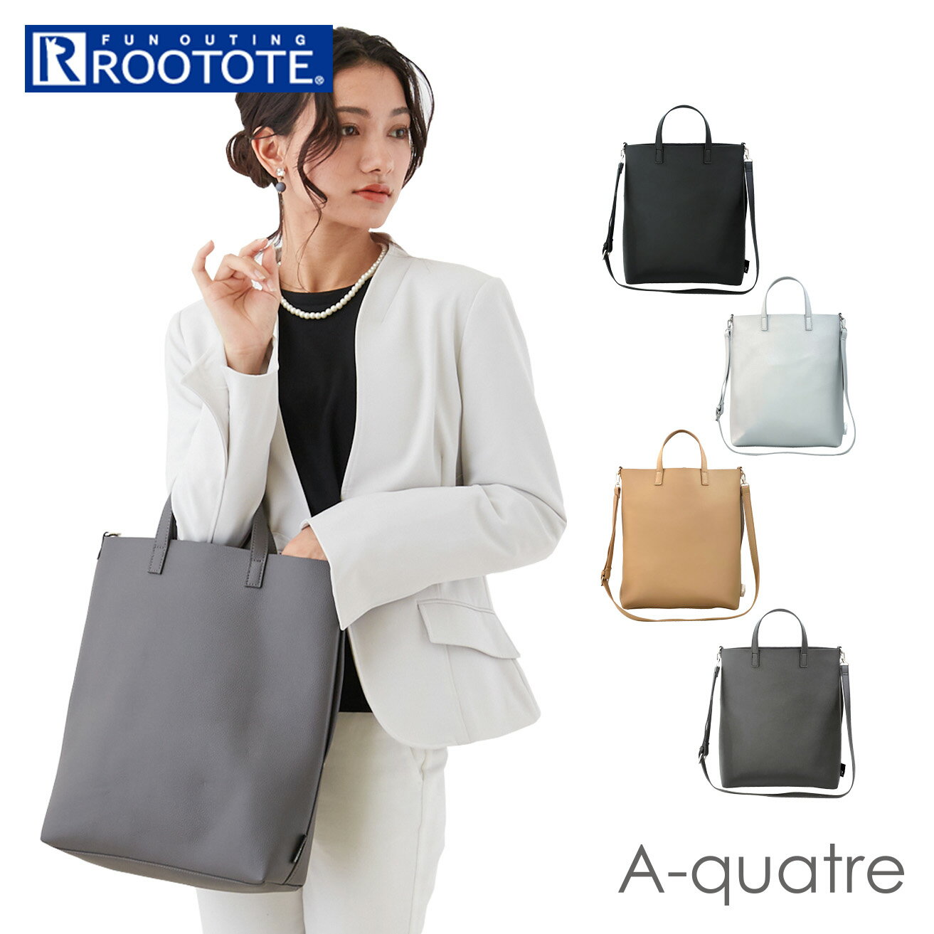 롼ȡ ȡȥХå ROOTOTE 3090  LT.A4.쥶å-A ȡȥХå Хå Хå ...