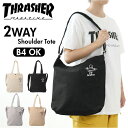 THRASHER スラッシャー ショルダートート M 通販 ショルダーバッグ ショルダーバック ショルダー トートバッグ トートバック トート ショルダートート...