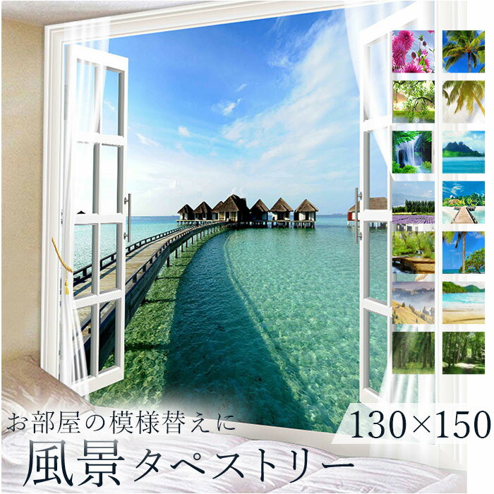 壁掛け タペストリー おしゃれ 風景 通販 背景布 撮影 ファブリックポスター ポスター バックスク ...