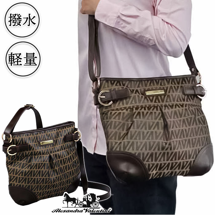 ショルダーバッグ レディース 通販 アレキサンドラバレンティーニ ショルダーバック 斜めがけ 大人  ...