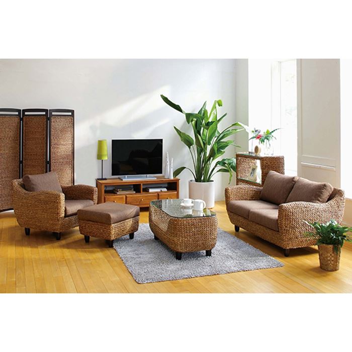 センターテーブル ガラス 通販 RL-1010BR-T ローズマリーシリーズ ローテーブル ガラステーブル 強化ガラス テーブル おしゃれ ウォーターヒヤシンス...