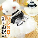 犬ドレス ペット服 犬服 犬の服 通販 ウェディングドレス ドレス 犬用ドレス ワンピース パーティードレス ペットウェア ドッグウェア 上品 リボン レース ...