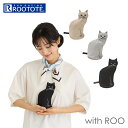 ルートート ROOTOTE バッグ 1117 通販 ポーチ レディース 大きめ ねこ 猫 ブランド 小物入れ ペンケース メガネケース 軽量 軽い 綿 コットン...