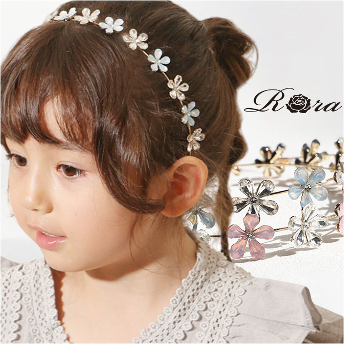 RORA カチューシャ 細め 通販 ローラ ソフィア ヘッドドレス ヘアアクセサリー 髪飾り キッズ ...