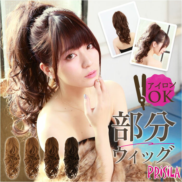 プリシラ 部分 ウィッグ prisila AC-77 通販 日本製 ポニーテールウィッグ つけ毛 ポイントウィッグ 部分ウィッグ ウイッグ ポイントウイッグ 部...