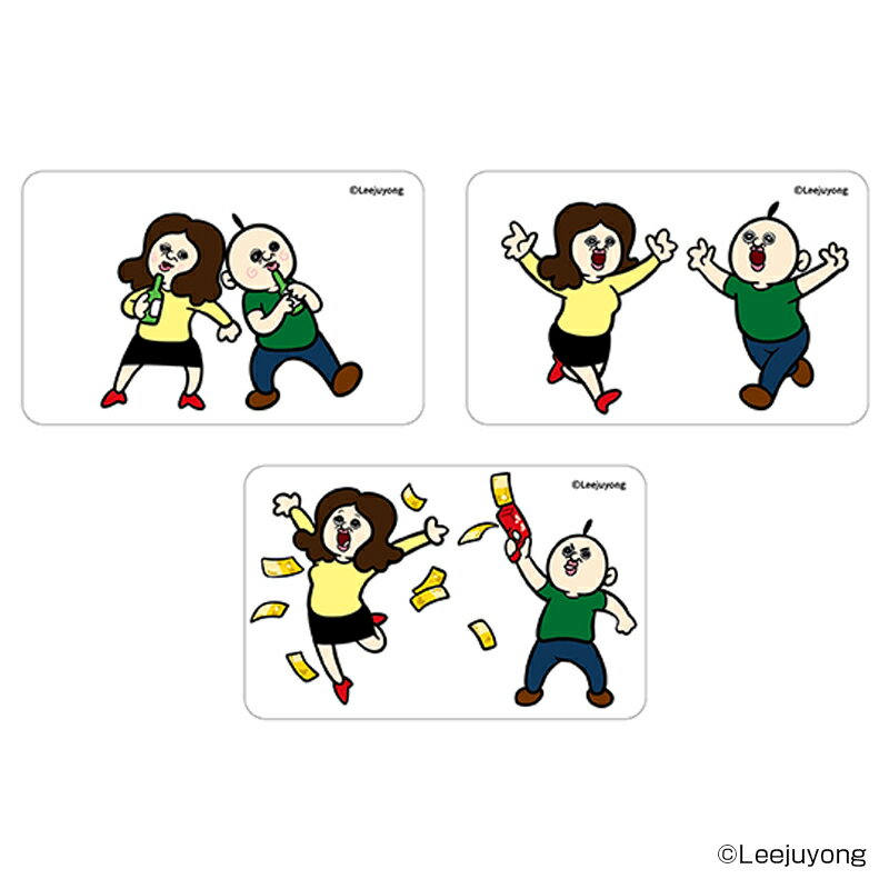 パンパンくんの日常 グッズ 通販 ぱんぱんくん 韓国 クリアカード まじかる百貨店クリアカード 4947864071363 オクジ スマホ裏 スマートフォン 透...