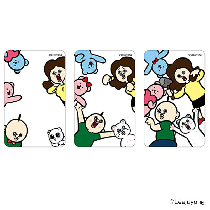 パンパンくんの日常 グッズ 通販 ぱんぱんくん 韓国 クリアカード まじかる百貨店クリアカード 4947864071370 全員 スマホ裏 スマートフォン 透明...