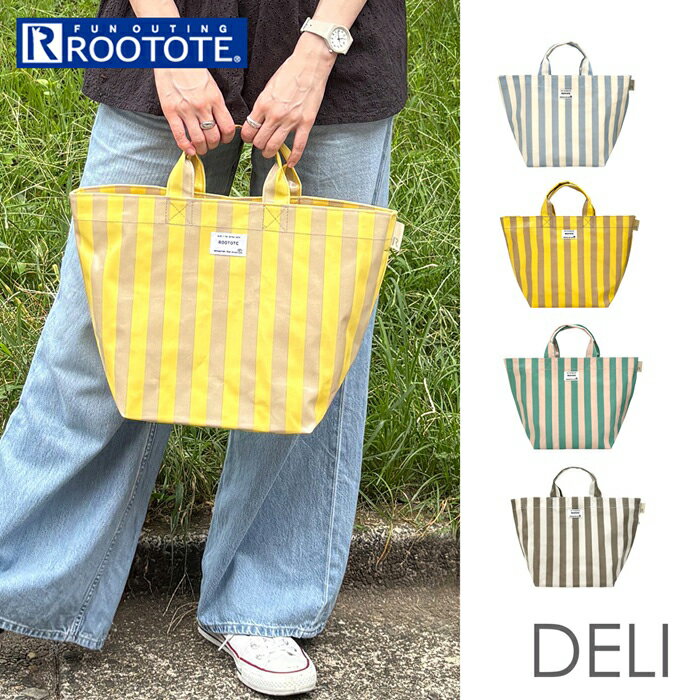 乐天商城 - ルートート トートバッグ ROOTOTE 3531 通販 トートバック ラミネート 手提げかばん 手提げバッグ ハンドバッグ サブバッグ レディース 撥水 軽量 軽い マチあり マチ付き おしゃれ シンプル 大人 かわいい DELI デリ レディースバッグ