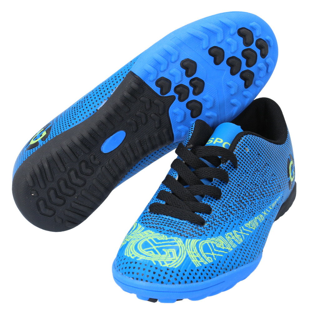 楽天市場】サッカースパイク（カラーブルー）（サッカー・フットサル