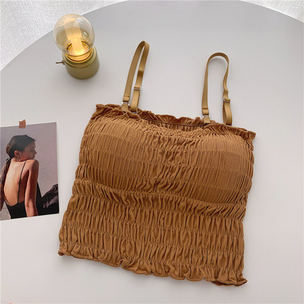 楽天市場】フリル（ベアトップ・チューブトップ｜トップス